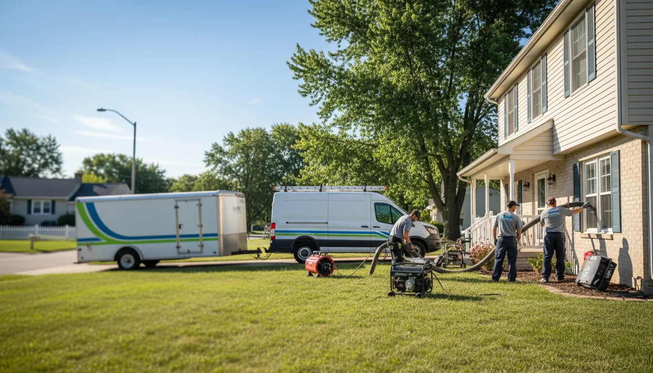 Flooded Basement Restoration And Cleanup With Repair in Whiteclay, NE near me